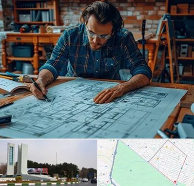 آموزشگاه معماری در بلوار فلسیطین مشهد