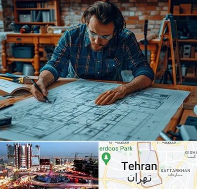 آموزشگاه معماری در صادقیه 