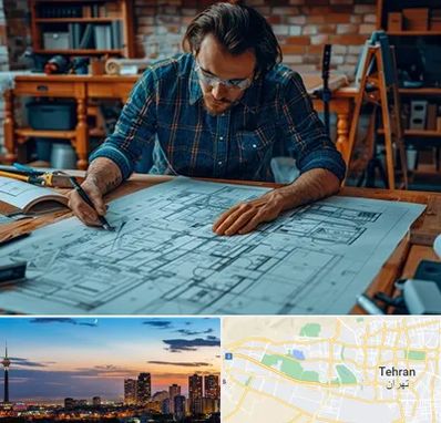 آموزشگاه معماری در غرب تهران 