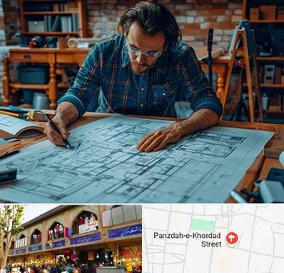 آموزشگاه معماری در 15 خرداد