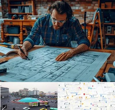 آموزشگاه معماری در میدان انقلاب