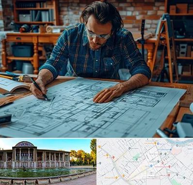 آموزشگاه معماری در عفیف آباد شیراز 