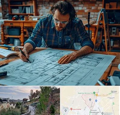 آموزشگاه معماری در باغستان کرج 