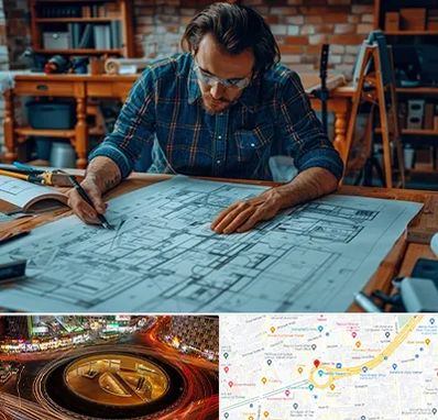 آموزشگاه معماری در میدان ولیعصر 