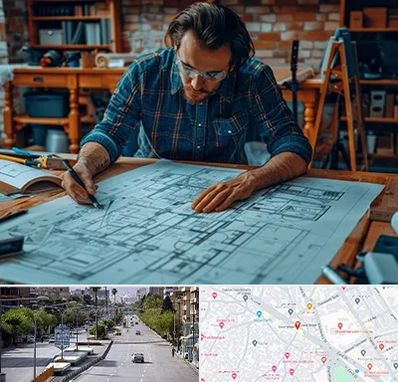 آموزشگاه معماری در خیابان زند شیراز 