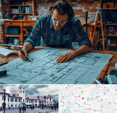 آموزشگاه معماری در میدان شهرداری رشت 