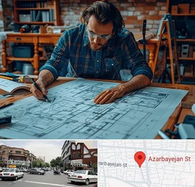 آموزشگاه معماری در خیابان آذربایجان