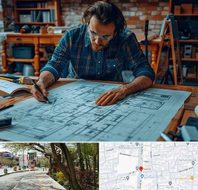 آموزشگاه معماری در خیابان توحید اصفهان 