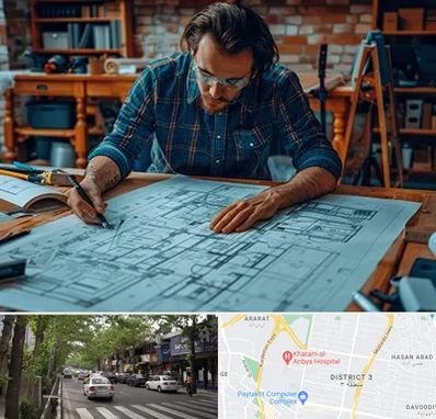 آموزشگاه معماری در ظفر 