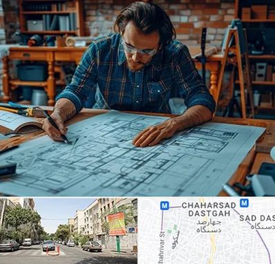 آموزشگاه معماری در چهارصد دستگاه 