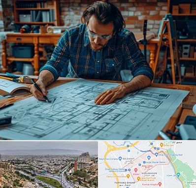 آموزشگاه معماری در معالی آباد شیراز 