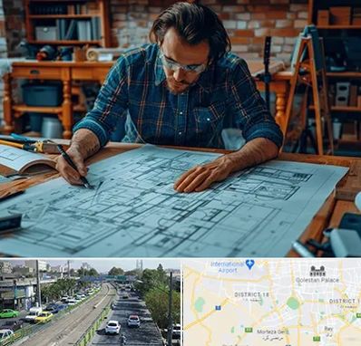 آموزشگاه معماری در جنوب تهران 