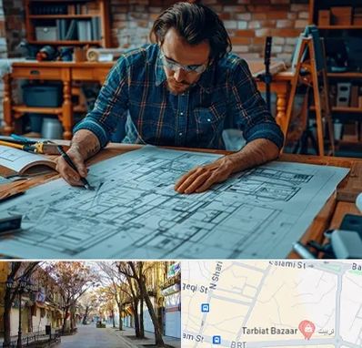 آموزشگاه معماری در تربیت تبریز