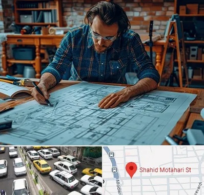 آموزشگاه معماری در مطهری تهران