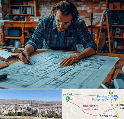 آموزشگاه معماری در شهرک گلستان شیراز 