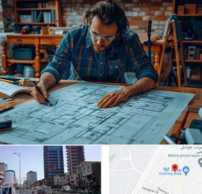 آموزشگاه معماری در چهارراه طالقانی کرج 