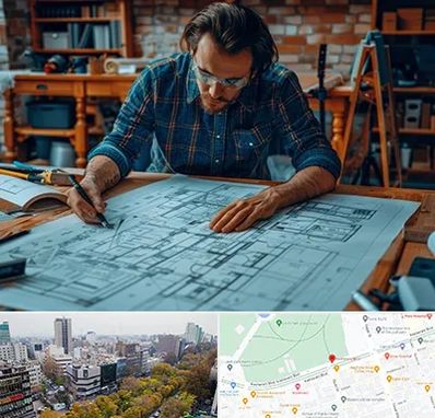 آموزشگاه معماری در بلوار کشاورز 