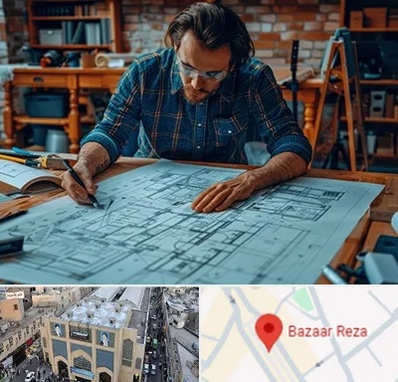 آموزشگاه معماری در بازار رضا مشهد