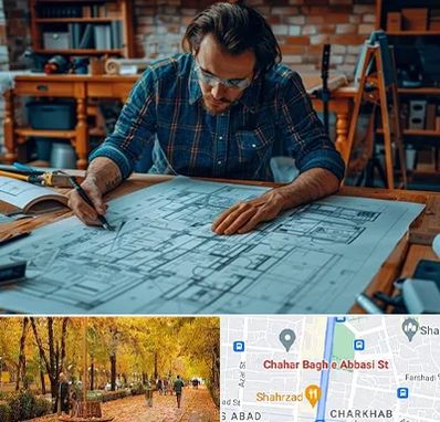 آموزشگاه معماری در چهارباغ اصفهان 