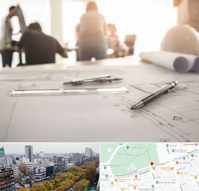 آموزشگاه نقشه کشی ساختمان در بلوار کشاورز 