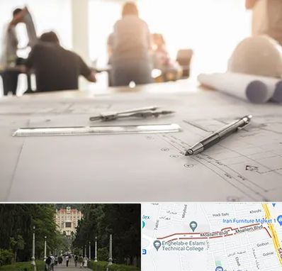آموزشگاه نقشه کشی ساختمان در بلوار معلم رشت 