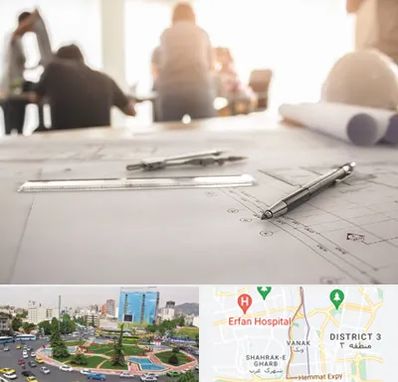 آموزشگاه نقشه کشی ساختمان در ونک 