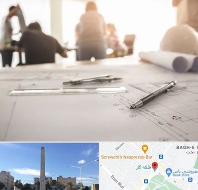 آموزشگاه نقشه کشی ساختمان در فلکه گاز شیراز 