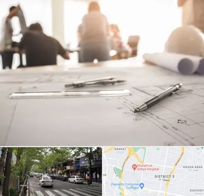 آموزشگاه نقشه کشی ساختمان در ظفر 