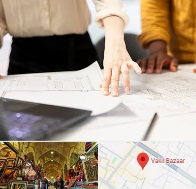 آموزشگاه نقشه کشی صنعتی در بازار وکیل شیراز