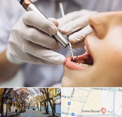 دندانپزشکی ارزان در تربیت تبریز