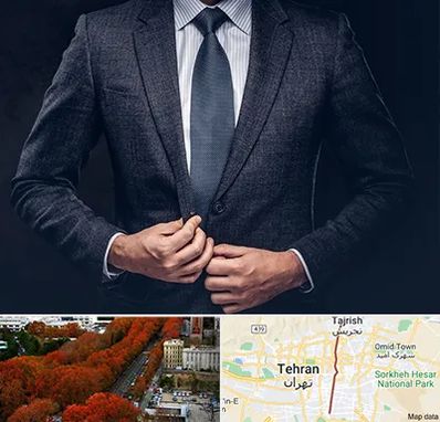 کت و شلوار ارزان در ولیعصر 