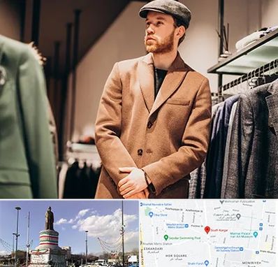 پوشاک مردانه در کارگر جنوبی 