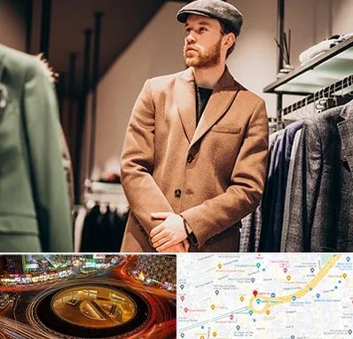 پوشاک مردانه در میدان ولیعصر 