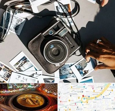 عکس فوری در میدان ولیعصر 