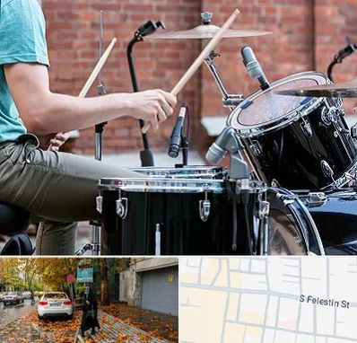 آموزشگاه درام در خیابان فلسطین