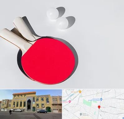 باشگاه پینگ پنگ در زنبیل آباد قم