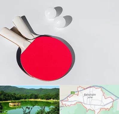 باشگاه پینگ پنگ در بهشهر