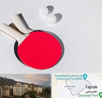 باشگاه پینگ پنگ در زعفرانیه 