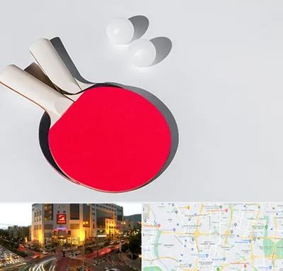 باشگاه پینگ پنگ در جنت آباد تهران 