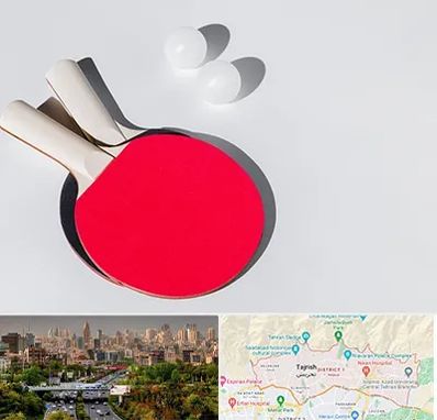 باشگاه پینگ پنگ در منطقه 1 تهران 