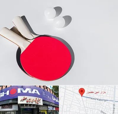 باشگاه پینگ پنگ در امین حضور