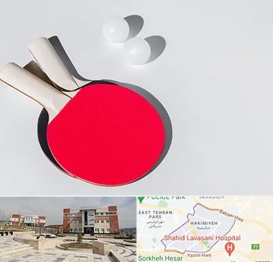 باشگاه پینگ پنگ در حکیمیه 