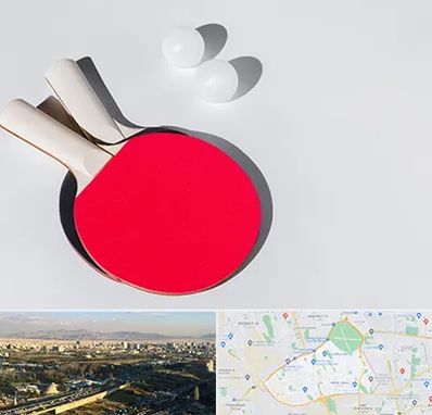 باشگاه پینگ پنگ در منطقه 19 تهران 