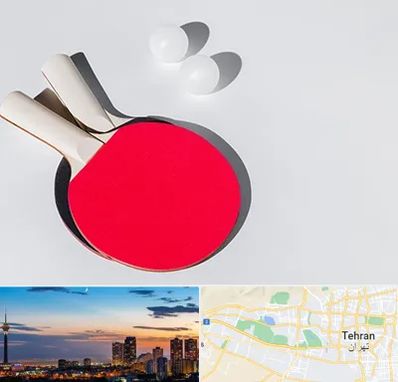 باشگاه پینگ پنگ در غرب تهران 