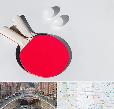 باشگاه پینگ پنگ در منطقه 10 تهران 