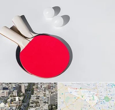 باشگاه پینگ پنگ در منطقه 18 تهران 