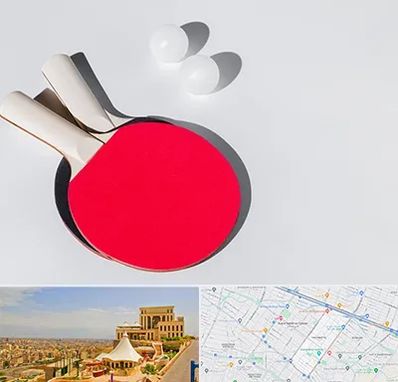 باشگاه پینگ پنگ در هاشمیه مشهد 