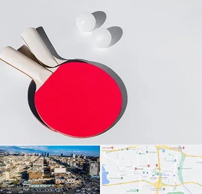 باشگاه پینگ پنگ در شهرک راه آهن 
