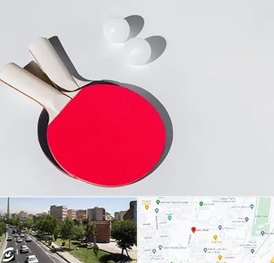 باشگاه پینگ پنگ در شهرک آزمایش 