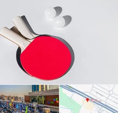 باشگاه پینگ پنگ در لاله پارک تبریز